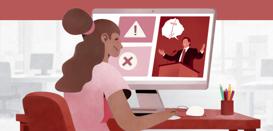 Notebook com cadeado e banner HTTPS